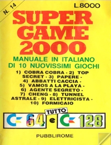 giochi cassette publimore supergame2000
