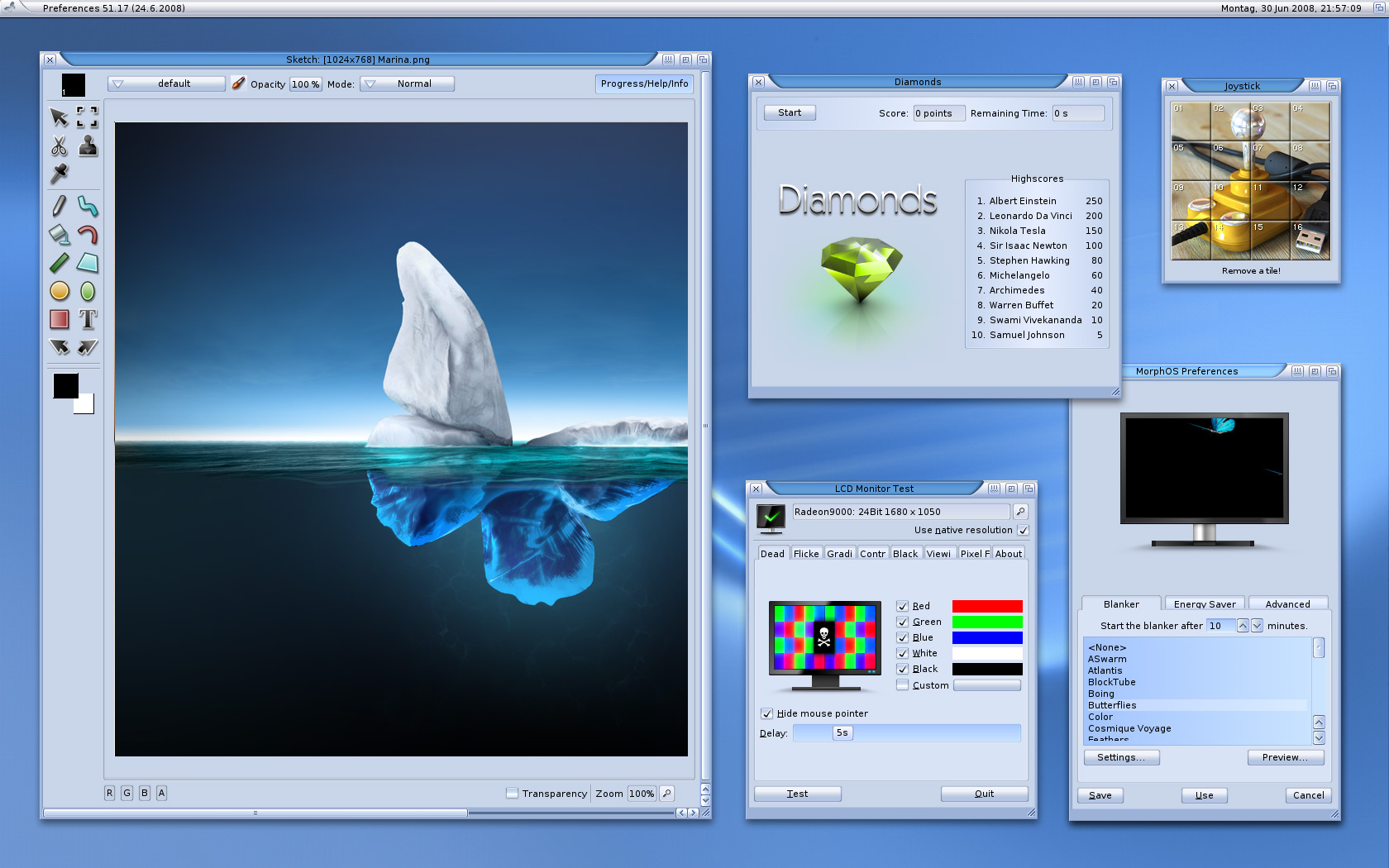 morphos desktop