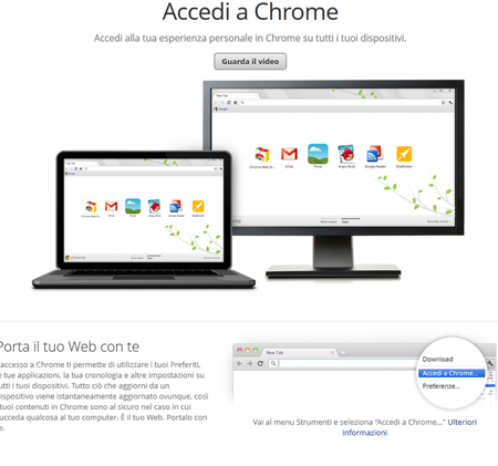 chrome v16 accediachorme