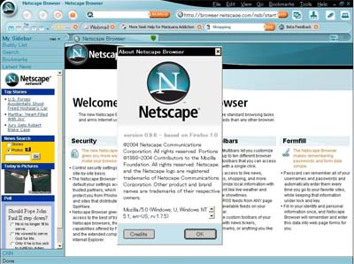 netscape v8