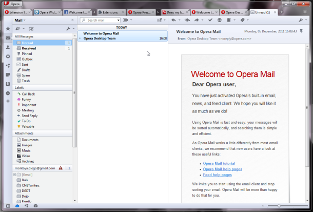 opera v11.6 mailclient