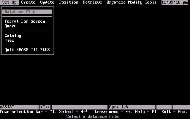 dbase iii plus