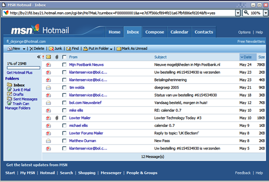 msn hotmail