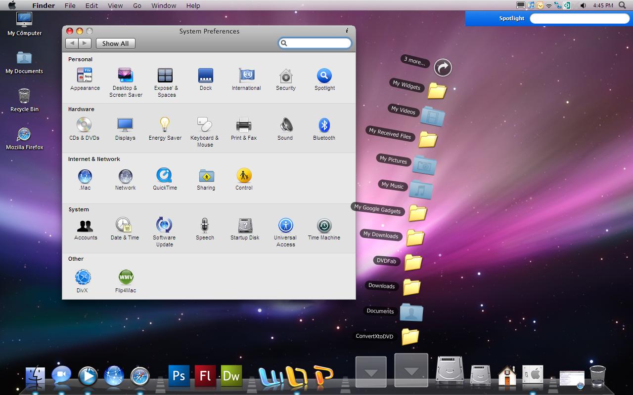 macosx 10.5