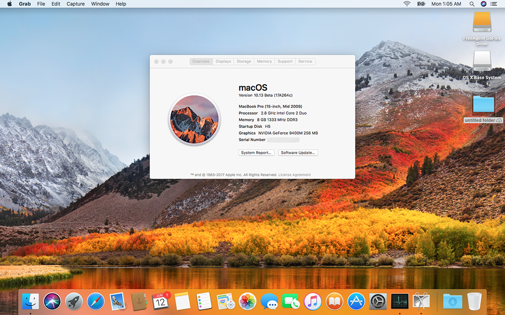 macos 10.13 high sierra