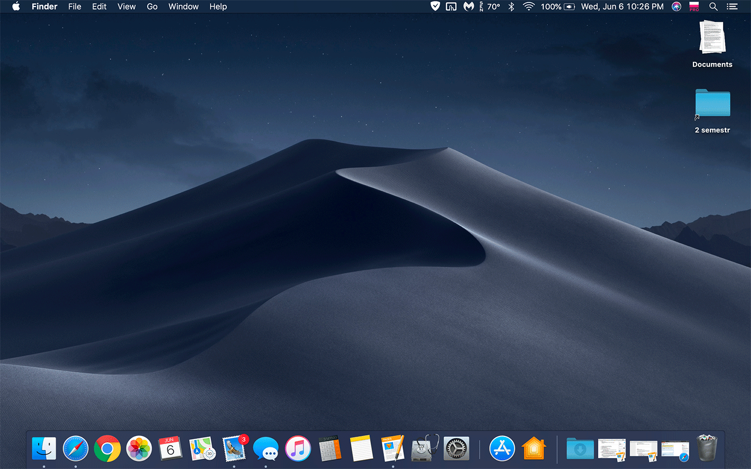 macosx mojave desktop