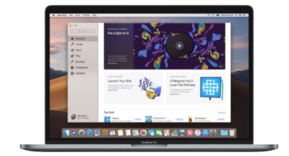 macosx mojave store