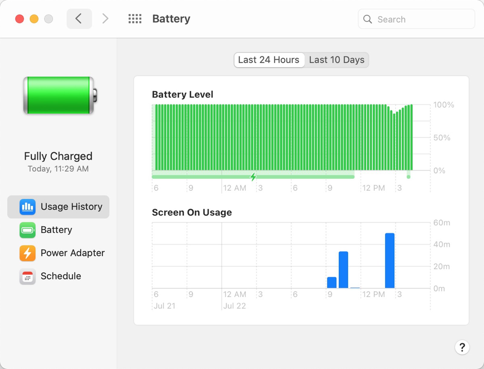 macos bigsur battery