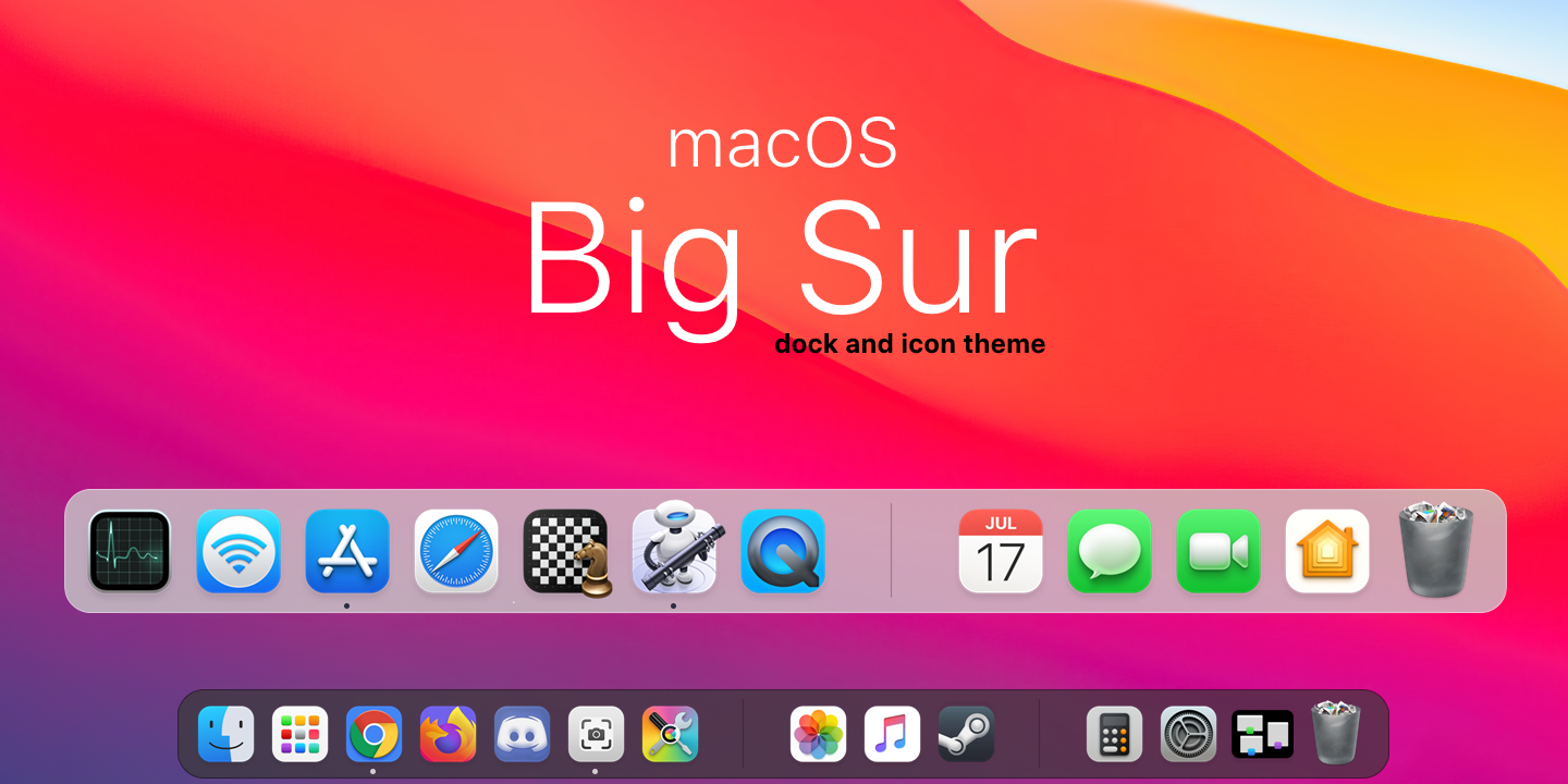 macos bigsur newdock