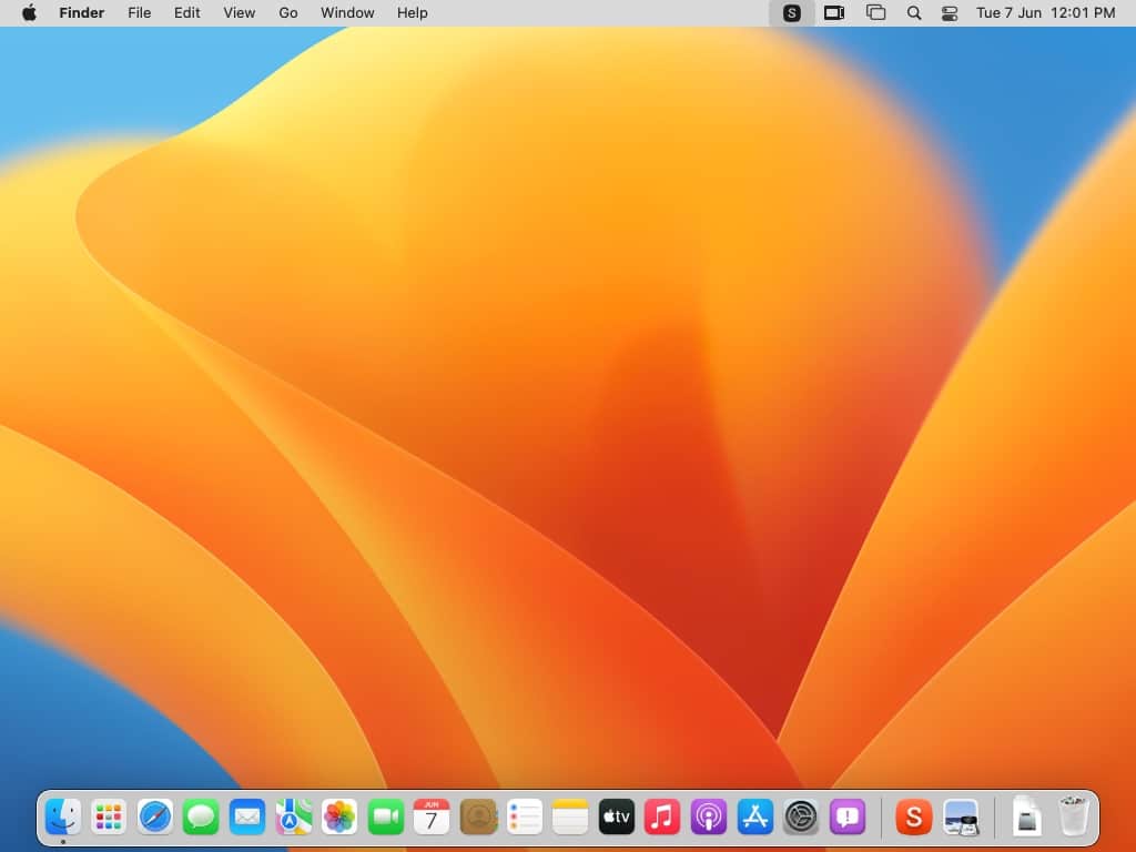 macos13 ventura desktop