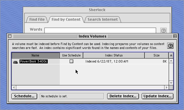 mac os 8 sherlock