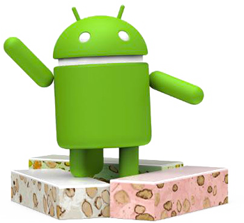 android nougat logo