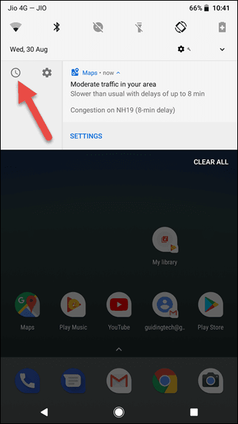android o notification delay