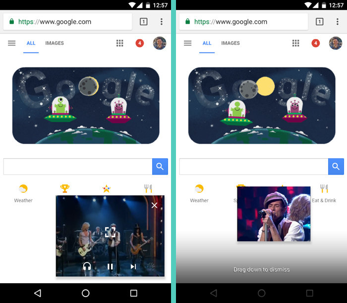 android o picture in picture