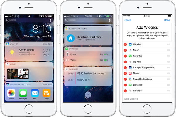 ios10 widget