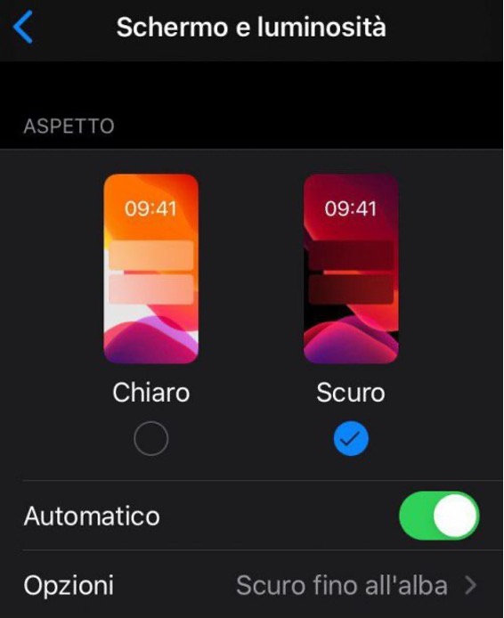 ios13 darkmode