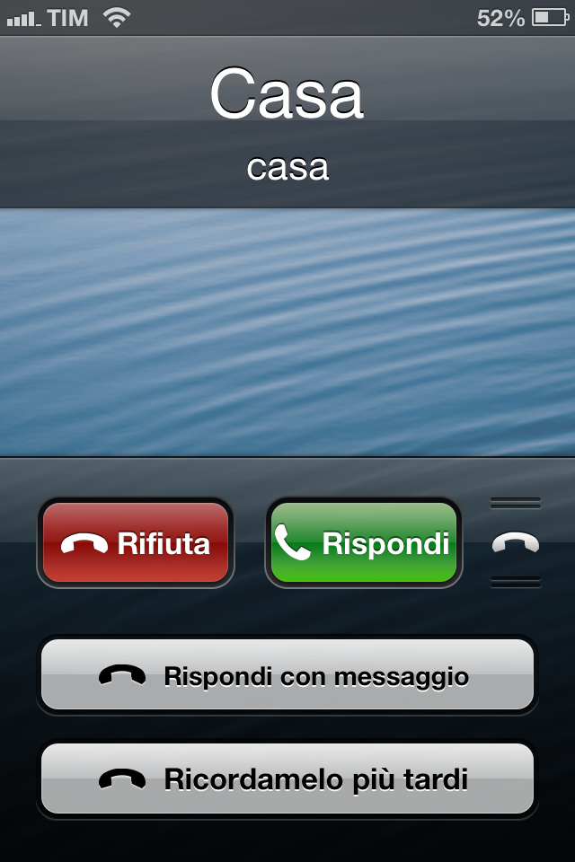 ios6 rifiuta