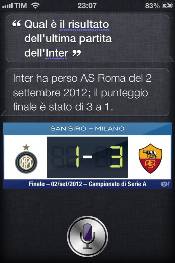 ios6 siri ita