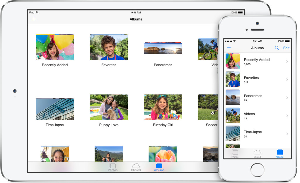 ios8 icloud photo library