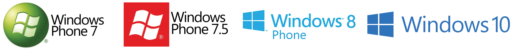 windows mobile logos