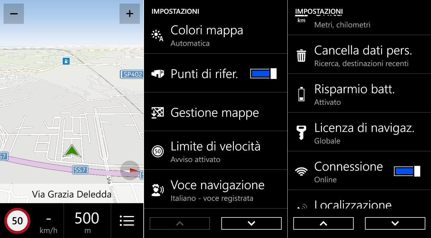 wp8 maps