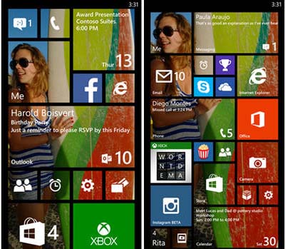 wp81 photo tiles