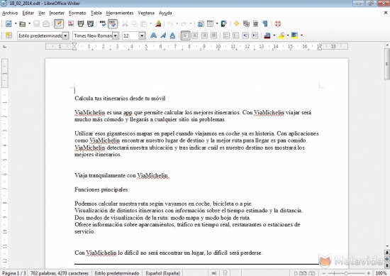 libreoffice 4.3 write