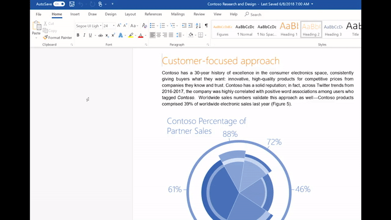 word2019 fluent design