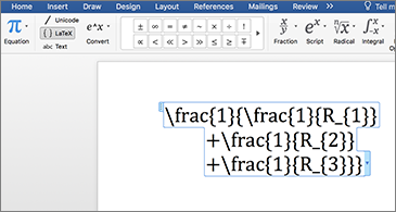 word2019 latex