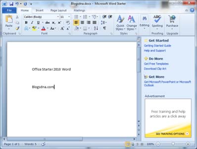 word2010starter