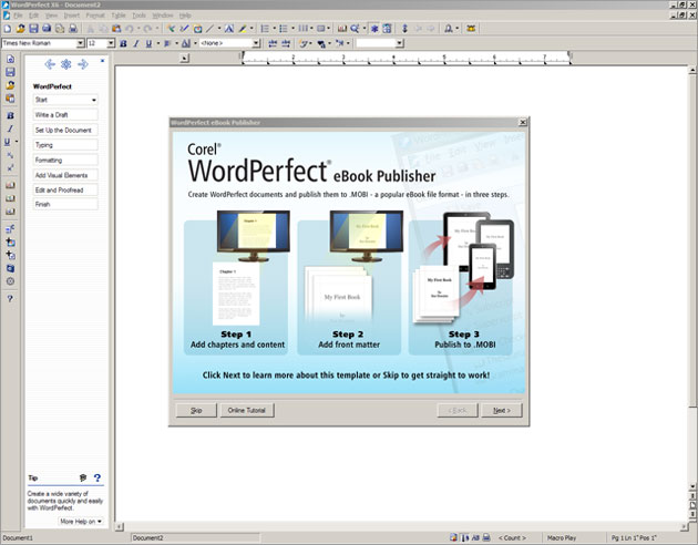 wordperfectx6. ebookpublisher