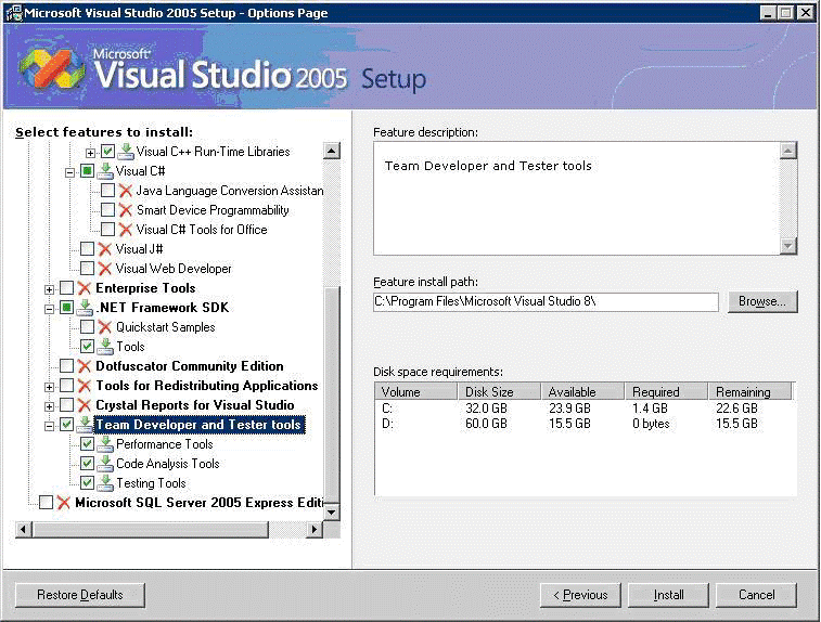 vs2005