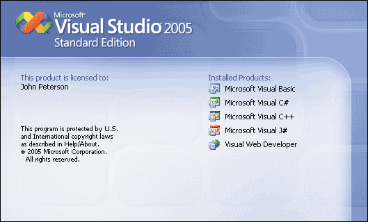 vs2005 aboutbox