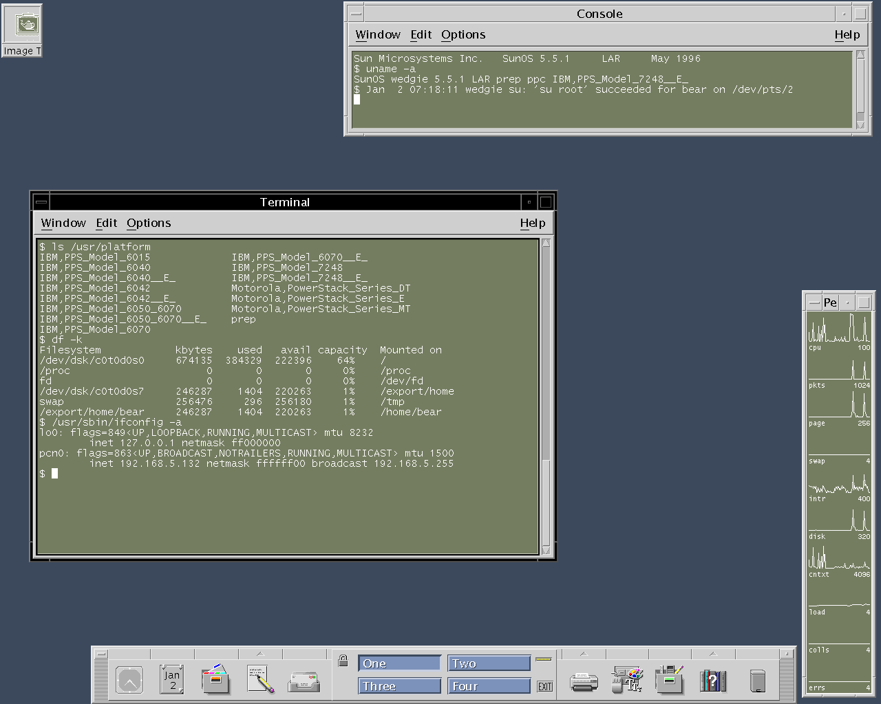 solaris2.5.1 cde