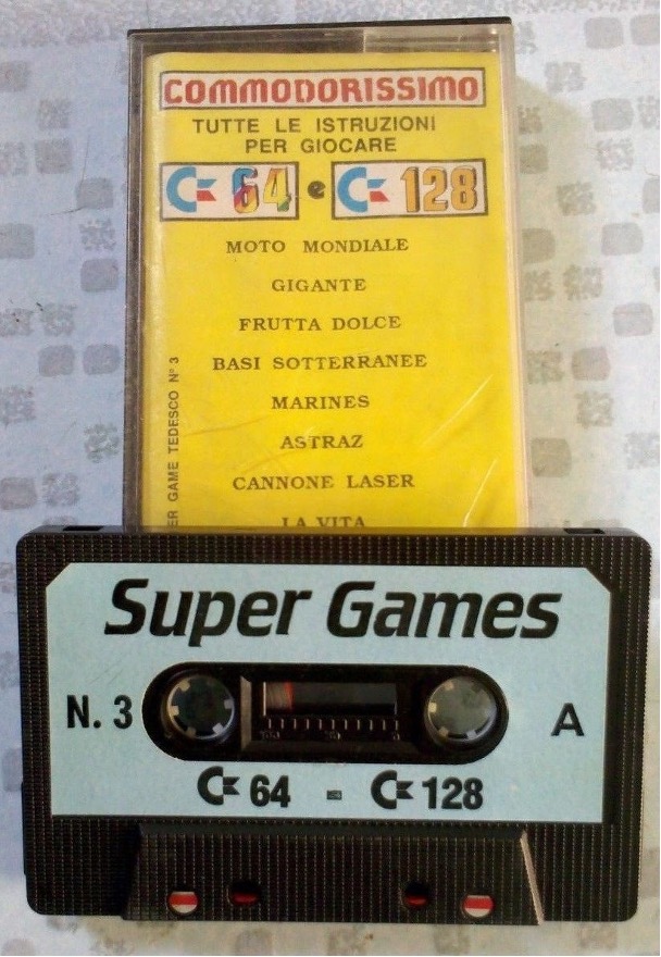 giochi cassette commodorissimo