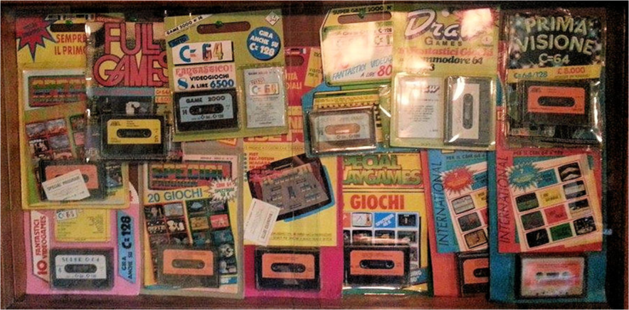 giochi cassette resi riciclo