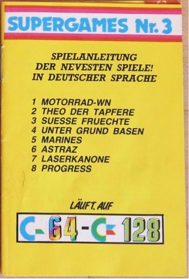 giochi cassette supergames 3