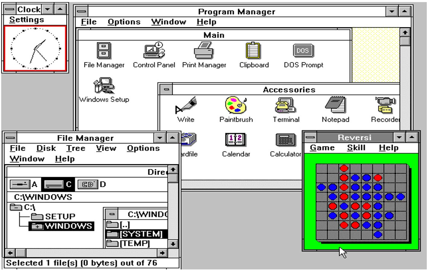 windows 30