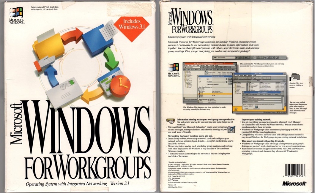 windows 31forworkgroup