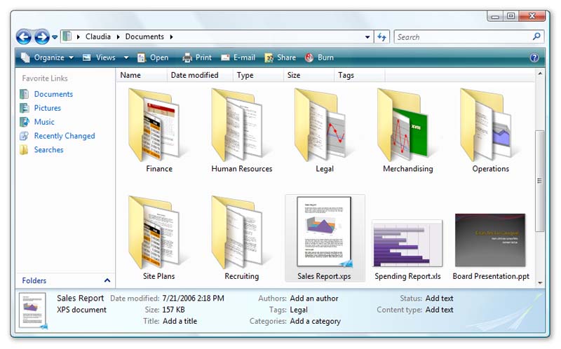 winvista docexplorer