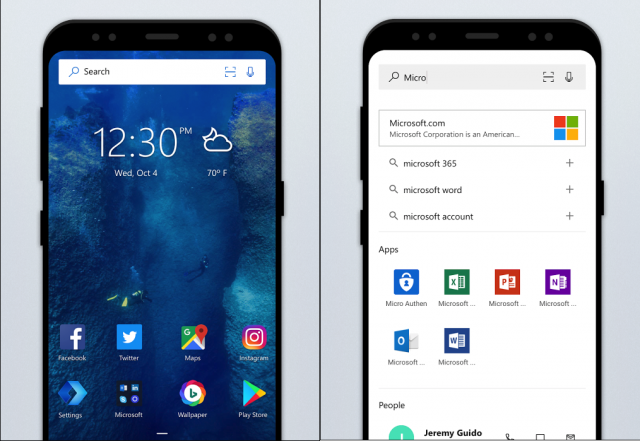 microsoft launcher